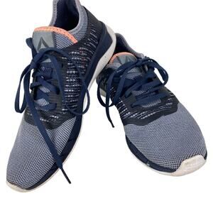 Reebok Print Run 3.0 Sneakers Running Shoes Navy Blue Womens Sz 7 Athletic